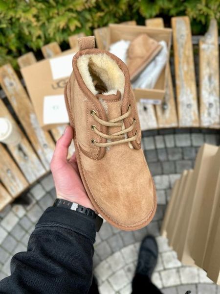 UGG Australia США Neumel Chestnut II рижі руді черевики натуральні зимові Угг Австралія - Розмір 35 (US 4) 2111489 фото