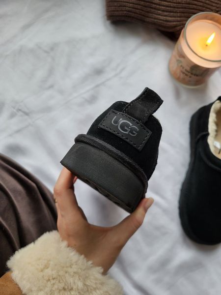 UGG Australia США Ugg Classic Micro Boot Black мікро міні Уггі чорні замшеві Австралія - Розмір 35 (US 4) 1016222628 фото
