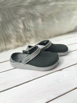Crocs Оригінал LiteRide &trade; Clog&nbsp;Серые Чоловічі та Жіночі Крокс США (204592) - 36 (Стопа 22.5-23.2см) M4/W6 99996 фото