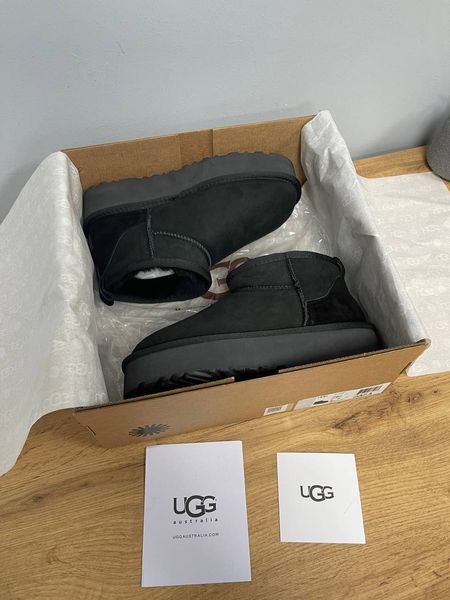 Ugg Australia США Ultra Mini Platform II Black Уггі ультра міні платформа чорні УГГ Австралія - Розмір 35 (US 4) 2111544 фото