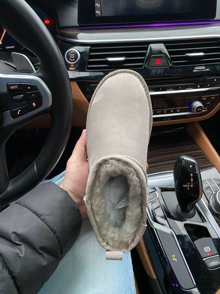 UGG Australia Ultra Mini II США Light Grey Metallic Світло сірі овчина ультра міні Австралія США - Розмір 35 (US 4) 2111830 фото