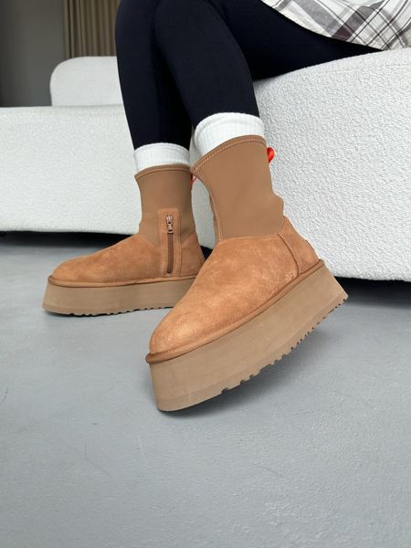 Ugg Australia США Classic Dipper Boot Chestnut Уггі діппер платформа руді УГГ Австралія - Розмір 35 (US 4) 211155257 фото