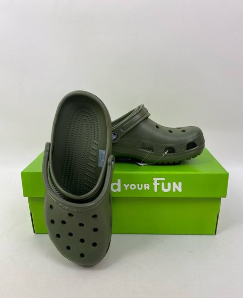 Crocs Оригінал Classic Army Зелені Хакі Крокс США (1670855291) - 36 (Стопа 22.5-23.2см) M4/W6 114222 фото