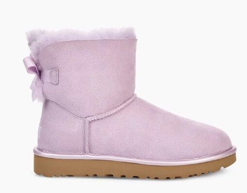 UGG Australia США Mini Bailey Bow II Lavander натуральні міні Угг Австралия - Розмір 35 (US 4) 2110932 фото