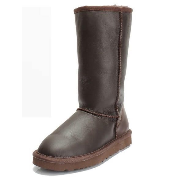 UGG Australia США Leather Tall Шоколад натуральні Угг Австралия - Розмір 35 (US 4) 2110723 фото