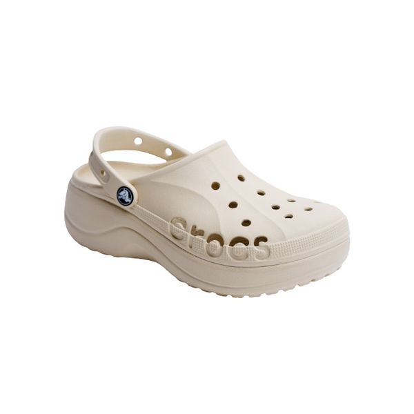 Crocs Оригінал Bayaband ™ Platform Lastic Bone Жіночі Крокс США (205434-10) - 36 (Стопа 22.5-23.2см) M4/W6 112065 фото