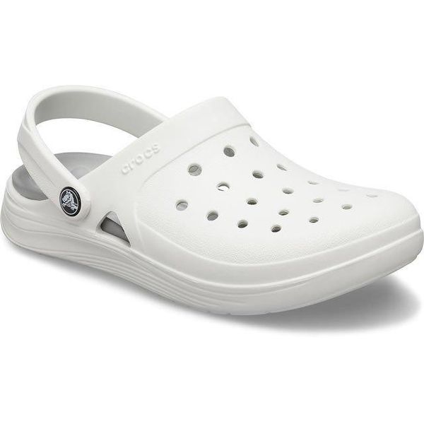 Crocs Оригінал Reviva ™ Clog White білі біла підошва Жіночі чоловічі Крокс США (204592-22) - 36 (Стопа 22.5-23.2см) M4/W6 104842 фото