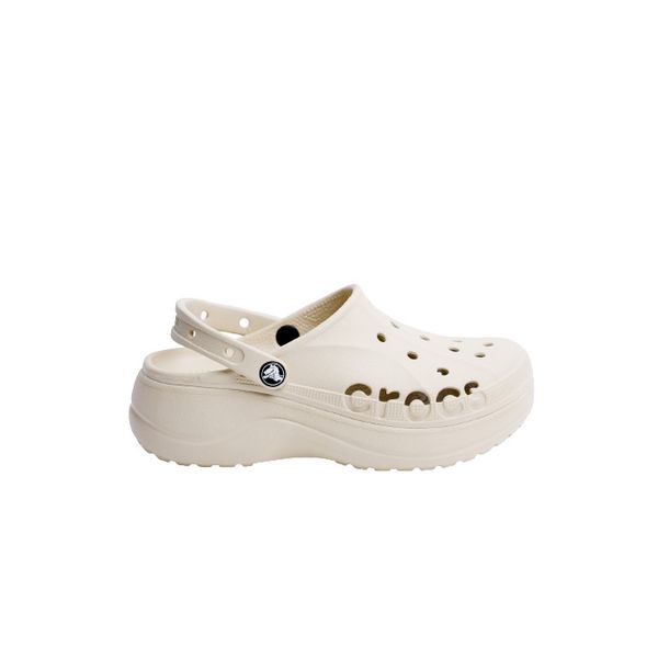 Crocs Оригінал Bayaband ™ Platform Lastic Bone Жіночі Крокс США (205434-10) - 36 (Стопа 22.5-23.2см) M4/W6 112065 фото