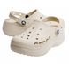 Crocs Оригінал Bayaband ™ Platform Lastic Bone Жіночі Крокс США (205434-10) - 36 (Стопа 22.5-23.2см) M4/W6 112065 фото 5