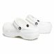 Crocs Оригінал Classic ™ Platform Clog White Жіночі Крокс США (206750) - 36 (Стопа 22.5-23.2см) M4/W6 100733 фото 5