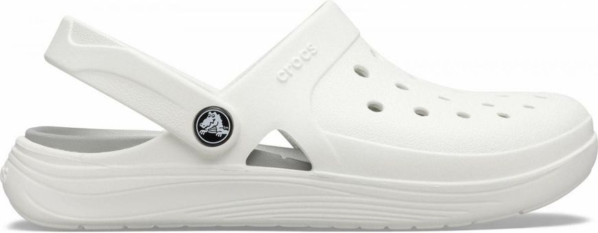 Crocs Оригінал Reviva ™ Clog White білі біла підошва Жіночі чоловічі Крокс США (204592-22) - 36 (Стопа 22.5-23.2см) M4/W6 104842 фото