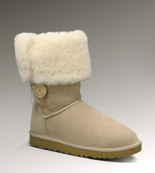 UGG Australia США Tall Triplet Button II Песок цільна овчина Угг Австралия - Розмір 35 (US 4) 2110584 фото