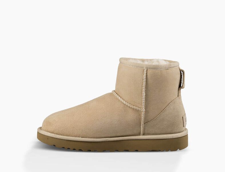 UGG Australia США Classic Mini II Сірі цільна овчина міні Угг Австралія -Розмір 35 (US 4) 2110133 фото