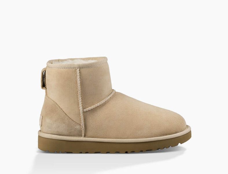 UGG Australia США Classic Mini II Сірі цільна овчина міні Угг Австралія -Розмір 35 (US 4) 2110133 фото