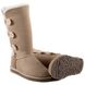 UGG Australia США Tall Triplet Button II Песок цільна овчина Угг Австралия - Розмір 35 (US 4) 2110584 фото 2