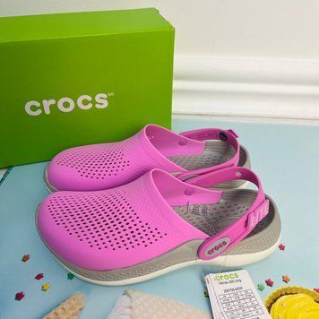 Crocs Оригінал LiteRide 360 &trade; рожеві біла підошва Literide 360 Taffy/Pink 2022 Чоловічі Жіночі Крокс США (204592-29) - 36 (Стопа 22.5-23.2см) M4/W6 104370 фото