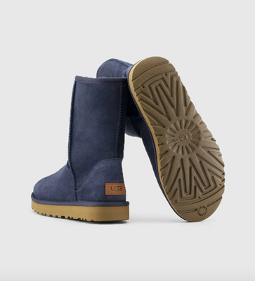 UGG Australia Classic Short II Синий цільна овчина Угг Австралия - Розмір 35 (US 4) 2110364 фото