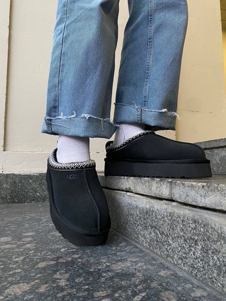 UGG Australia США Tasman Platform Black Уггі тасман платформа чорні замшеві Австралія - Розмір 35 (US 4) 2111687 фото