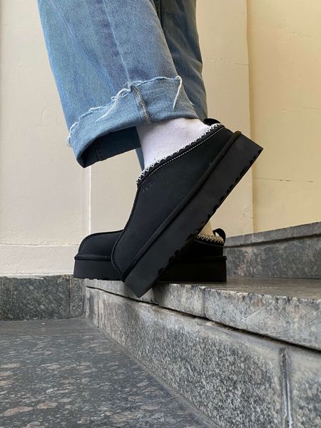 UGG Australia США Tasman Platform Black Уггі тасман платформа чорні замшеві Австралія - Розмір 35 (US 4) 2111687 фото