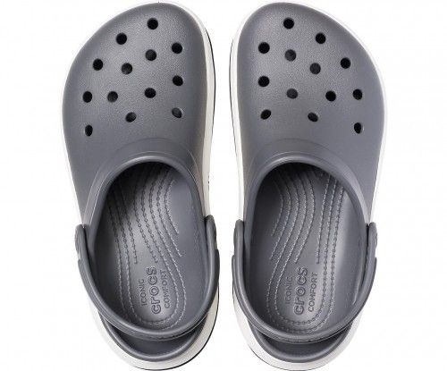 Crocs Оригінал Crocband™ Full Force Clog Сірі Чоловічі та Жіночі Крокс США (206122) - 36 (Стопа 22.5-23.2см) M4/W6 100262 фото