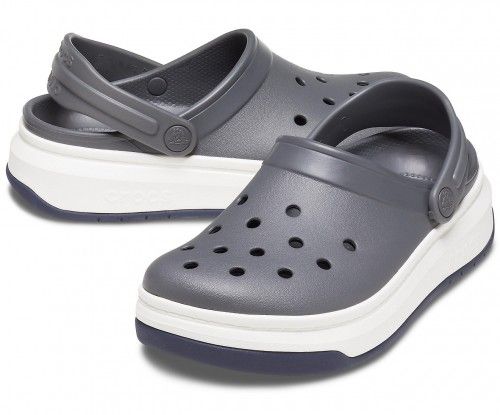 Crocs Оригінал Crocband™ Full Force Clog Сірі Чоловічі та Жіночі Крокс США (206122) - 36 (Стопа 22.5-23.2см) M4/W6 100262 фото