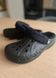 Crocs Оригінал Classic Crocs Baya Lined Fuzz-Strap Clogs Unisex Black Чорні Крокс Оригінал США (206772) - 36 (Стопа 22.5-23.2см) M4/W6 112656 фото 2