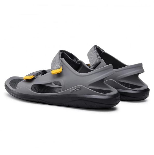 Crocs Оригінал Bayaband™ Swiftwater Expedition Sandal Slate Сірі Чорні Чоловічі та Жіночі Крокс США (206526) - 36 (Стопа 22.5-23.2см) M4/W6 99895 фото