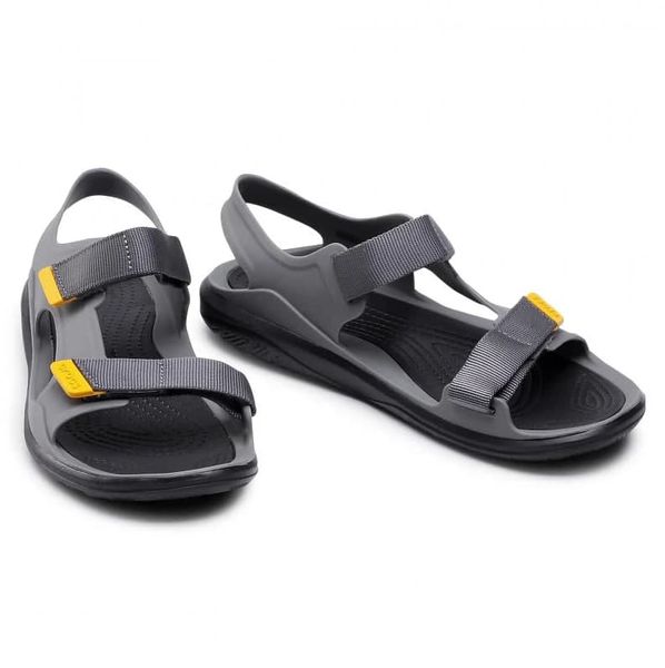 Crocs Оригінал Bayaband™ Swiftwater Expedition Sandal Slate Сірі Чорні Чоловічі та Жіночі Крокс США (206526) - 36 (Стопа 22.5-23.2см) M4/W6 99895 фото