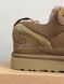 UGG Australia Classic Lowmel Sneaker Khaki Кросівки з хутром хакі уггі замш цільна овчина Угг Австралія - Розмір 35 (US 4) 2110100522 фото 2