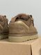 UGG Australia Classic Lowmel Sneaker Khaki Кросівки з хутром хакі уггі замш цільна овчина Угг Австралія - Розмір 35 (US 4) 2110100522 фото 6