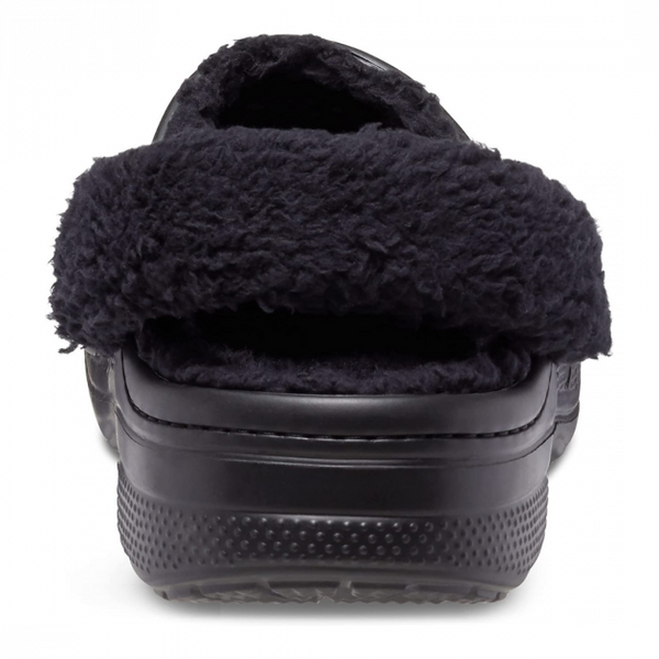 Crocs Оригінал Classic Crocs Baya Lined Fuzz-Strap Clogs Unisex Black Чорні Крокс Оригінал США (206772) - 36 (Стопа 22.5-23.2см) M4/W6 112656 фото