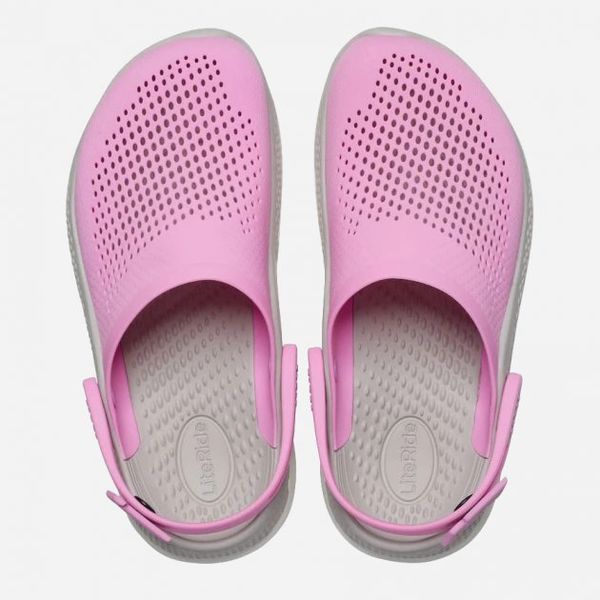 Crocs Оригінал LiteRide 360 &trade; рожеві біла підошва Literide 360 Taffy/Pink 2022 Чоловічі Жіночі Крокс США (204592-29) - 36 (Стопа 22.5-23.2см) M4/W6 104370 фото