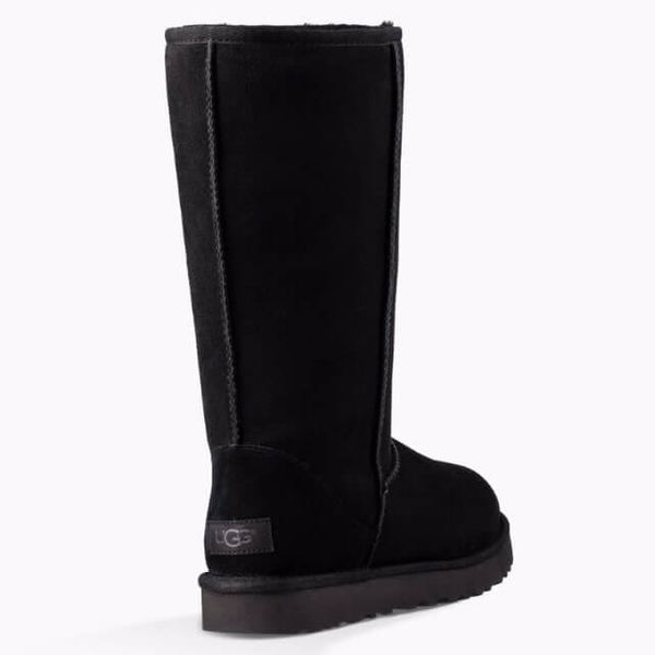 UGG Australia США Classic Tall II Черный цільна овчина Угг Австралия - Розмір 35 (US 4) 2110507 фото