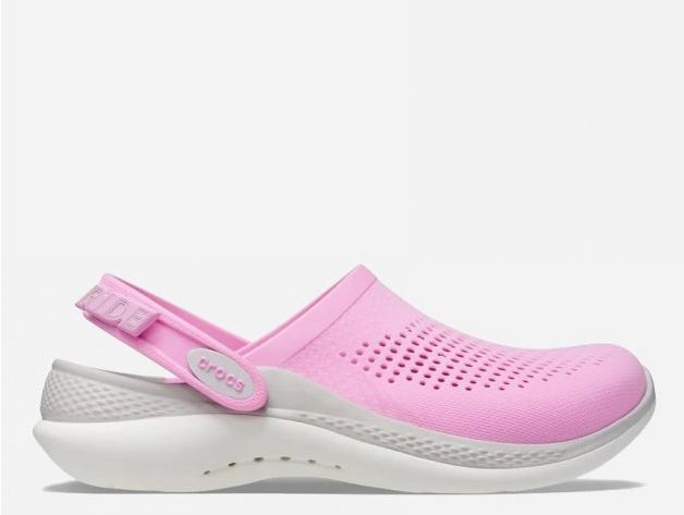 Crocs Оригінал LiteRide 360 &trade; рожеві біла підошва Literide 360 Taffy/Pink 2022 Чоловічі Жіночі Крокс США (204592-29) - 36 (Стопа 22.5-23.2см) M4/W6 104370 фото