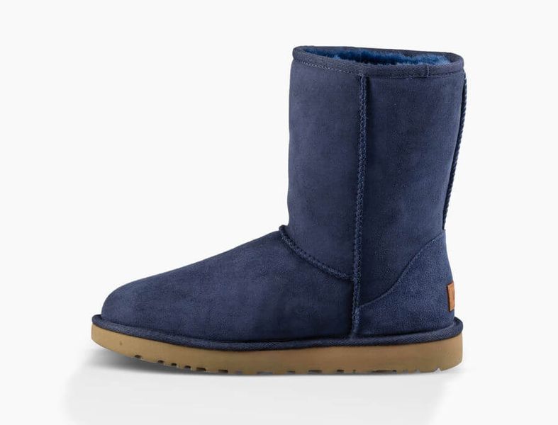 UGG Australia Classic Short II Синий цільна овчина Угг Австралия - Розмір 35 (US 4) 2110364 фото