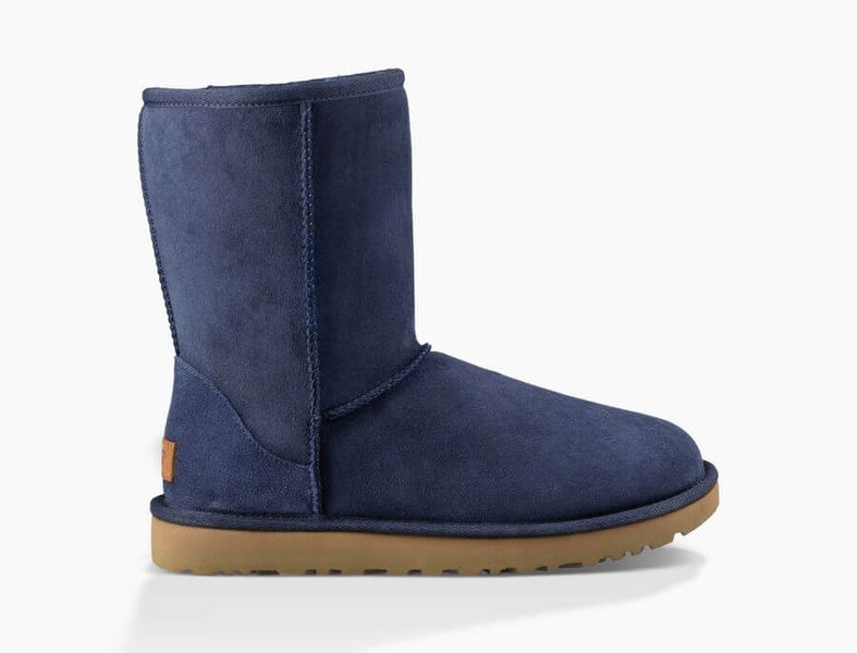 UGG Australia Classic Short II Синий цільна овчина Угг Австралия - Розмір 35 (US 4) 2110364 фото