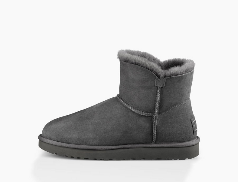 UGG Australia США Mini Bailey Bling II Сірі натуральні зимові міні Угг Австралія - Розмір 35 (US 4) 2111159 фото