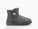 UGG Australia США Mini Bailey Bling II Сірі натуральні зимові міні Угг Австралія - Розмір 35 (US 4) 2111159 фото 2