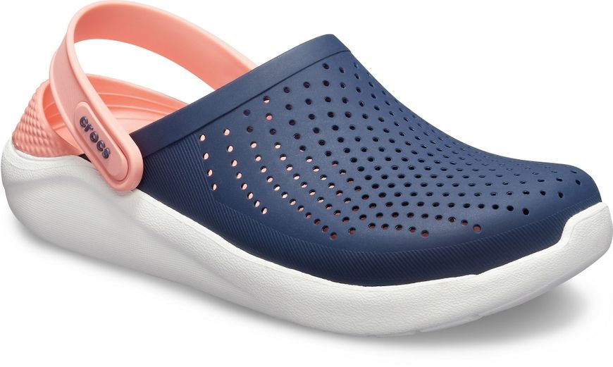 Crocs Оригінал LiteRide ™ Clog Navy / Melon Жіночі Крокс США (204592) - 36 (Стопа 22.5-23.2см) M4/W6 100651 фото