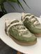 UGG Australia США Slipper Lowmel Sneaker Muted Brass Уггі кросівки з хутром зелені замшеві Австралія - Розмір 35 (US 4) 1016222782 фото 1