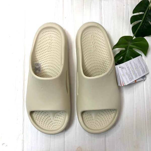 Crocs Оригінал Classic Слайди Crocs Mellow Slide Bone (Молочний) Крокс США (1670855291) - 36 (Стопа 22.5-23.2см) M4/W6 114545 фото