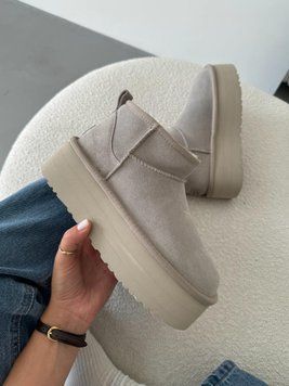 Ugg Australia США Classic Ultra Mini Platform Grey Уггі ультра міні платформа сірі УГГ Австралія - Розмір 35 (US 4) 211155161 фото