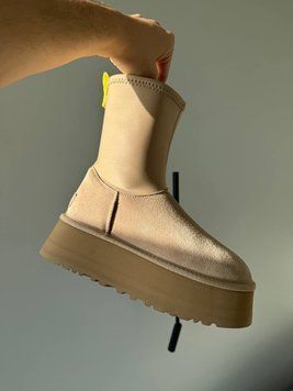 UGG Australia США UGG Classic Dipper Boot Sand Уггі на платформі пісочні бежеві замшеві Австралія - Розмір 35 (US 4) 2110100774 фото
