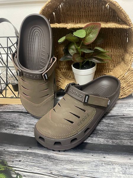 Crocs Оригінал Крокс Yukon Vista Espresso Коричневі &ndash; США, Чоловічі/Жіночі Крокси - 36 (Стопа 22.5-23.2см) M4/W6 9977493 фото