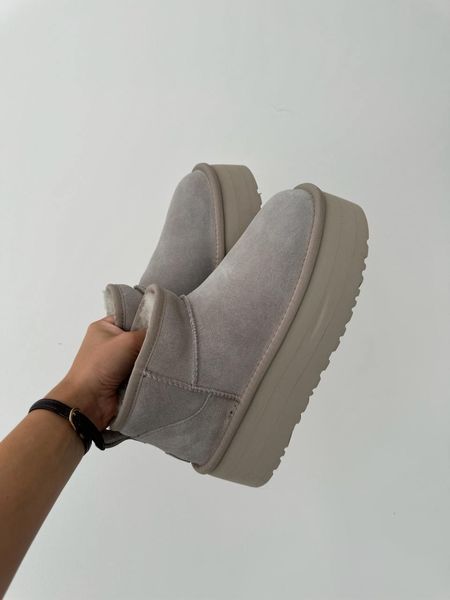 Ugg Australia США Classic Ultra Mini Platform Grey Уггі ультра міні платформа сірі УГГ Австралія - Розмір 35 (US 4) 211155161 фото