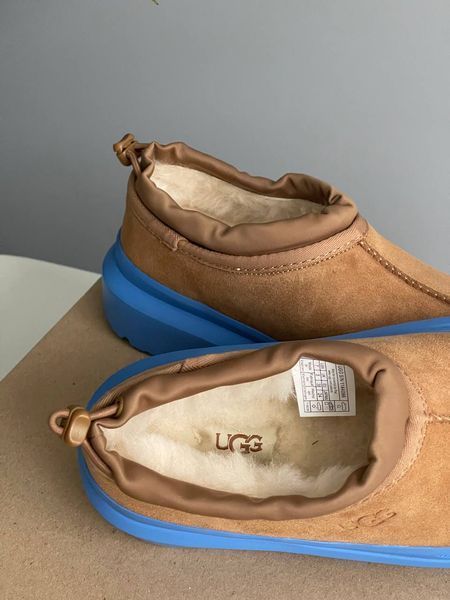 UGG Australia США Tasman Weather Hybrid Slipper Chestnut/Blue Уггі тасман з силіконом руді з синім замшеві Австралія - Розмір 35 (US 4) 1016222333 фото