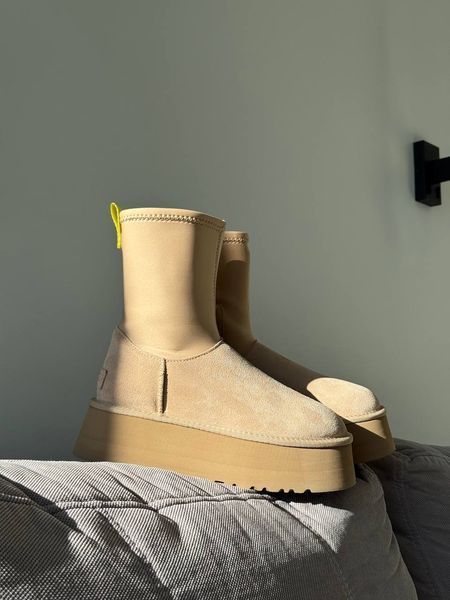 UGG Australia США UGG Classic Dipper Boot Sand Уггі на платформі пісочні бежеві замшеві Австралія - Розмір 35 (US 4) 2110100774 фото