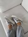 США Adidas Gazelle Bold Grey/White Platform жіночі шкіряні якісні кросівки Адідас Газель Платформа білі сірі 0320 - Розмір 36 (US 5) 11167999 фото 7