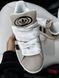 США Adidas Campus 00s BEIGE BLACK жіночі, чоловічі шкіряні якісні кросівки Адідас Кампус бежеві/чорні - Розмір 36 (US 5) 11167599 фото 3