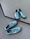 США Adidas Samba White Blue жіночі, чоловічі шкіряні якісні кросівки Адідас Самба блакитні - Розмір 36 (US 5) 11167949 фото 7